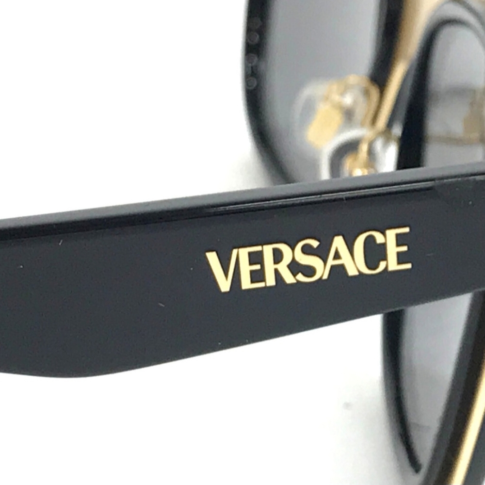 Versace Black and Gold Medusa Essence Sunglasses (Unisex) - Picture 6 of 13